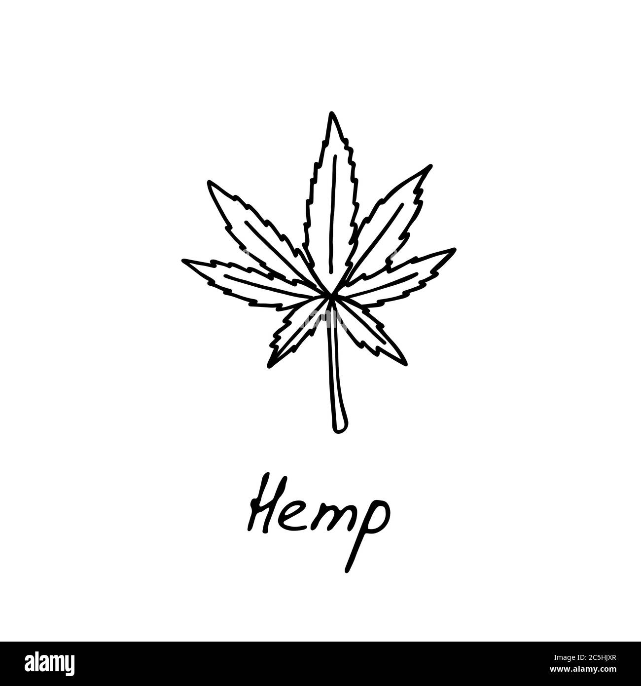 Marihuana oder Cannabis Symbol für kosmetische Produkte Design. Creme, Shampoo, Seife, Gel, Lotion, Balsam. Natürliche ökologische Kosmetik. Medizinisches Cannabis Stock Vektor