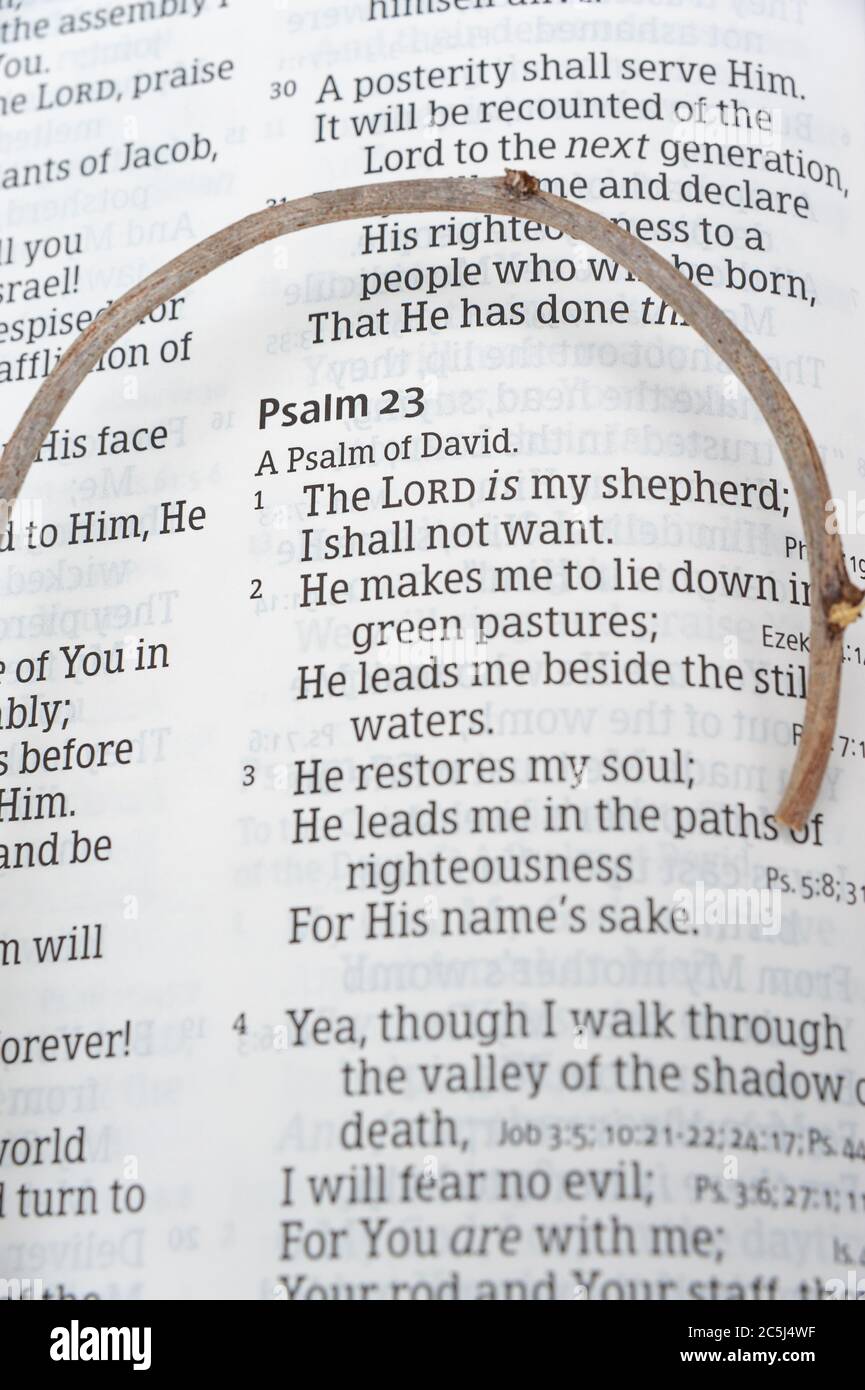 23 Psalm Stockfotos Und Bilder Kaufen Alamy