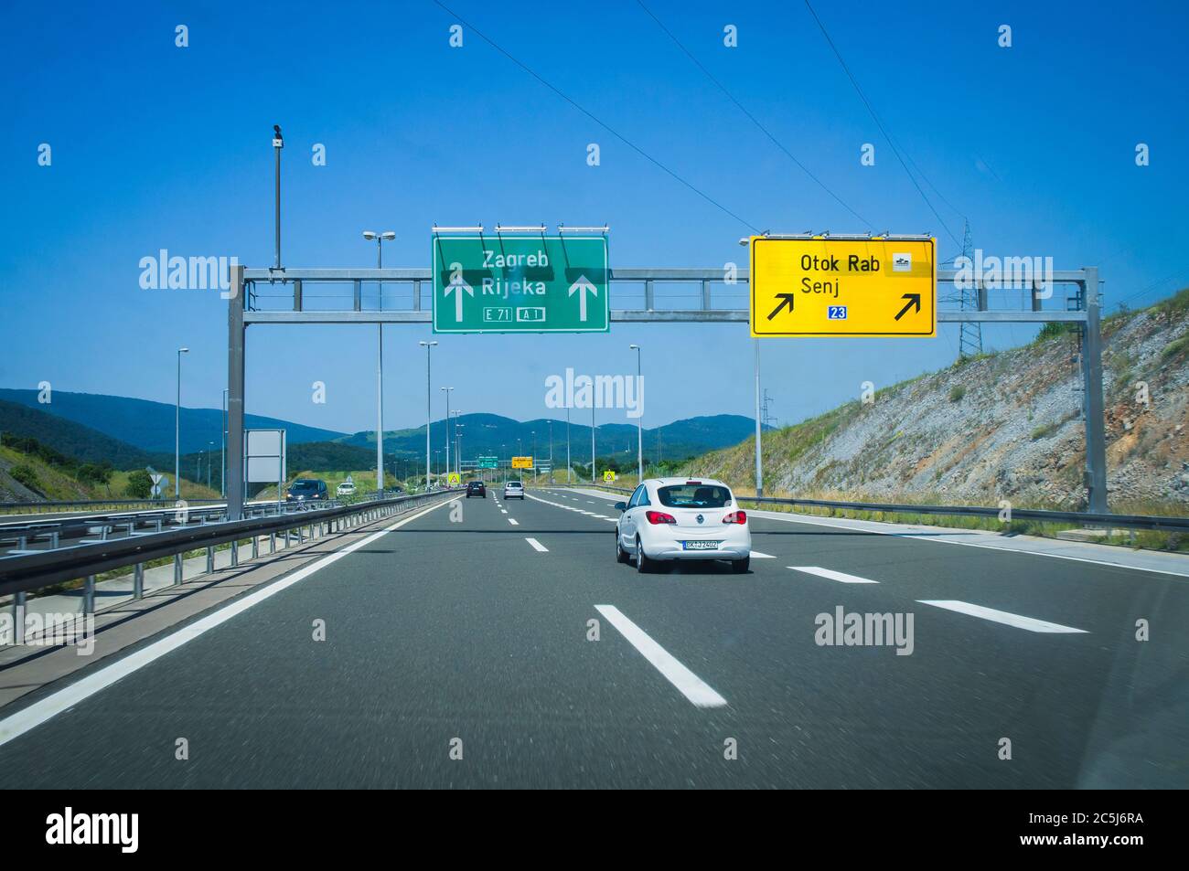 Wenig Befahrene Autobahn