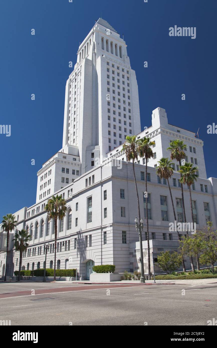 Los Angeles City Hall, California, Usa. Stockfoto