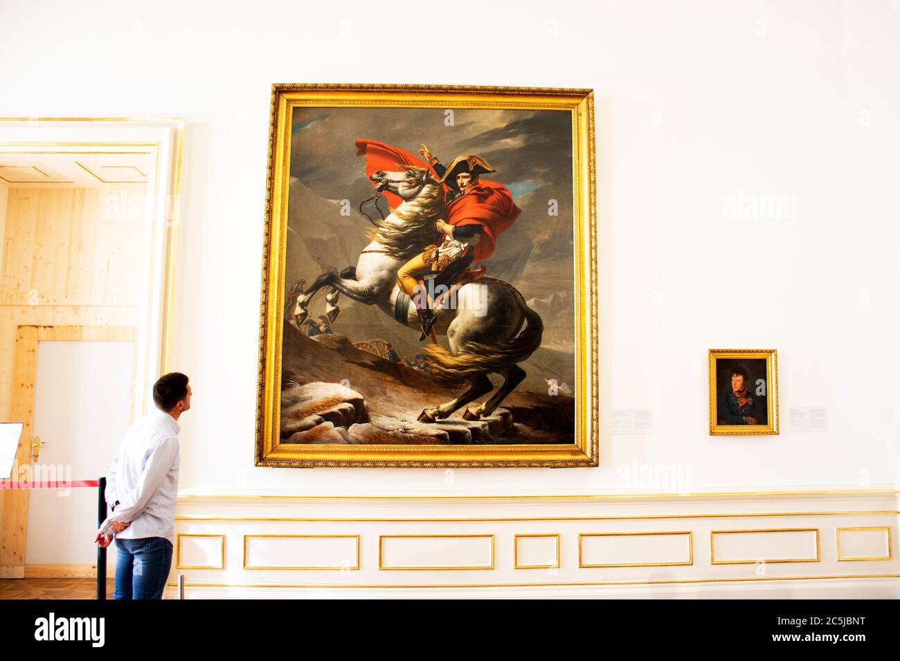 Retro Vintage klassische antike Kunst Inneneinrichtung Design für Österreicher und ausländische Reisende Besuch im Schloss Belvedere oder Schloss Historic Stockfoto