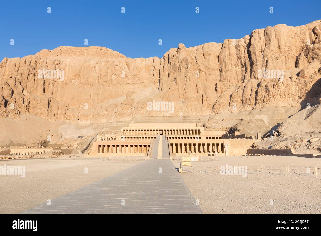 Hatschepsut Tempel von Deir Al Bahari, Luxor, Ägypten Stockfoto