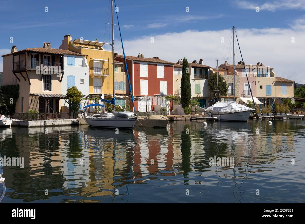 Port Grimaud, Var, Provence-Alpes-Côte d ' Azur, Frankreich, Europa Stockfoto