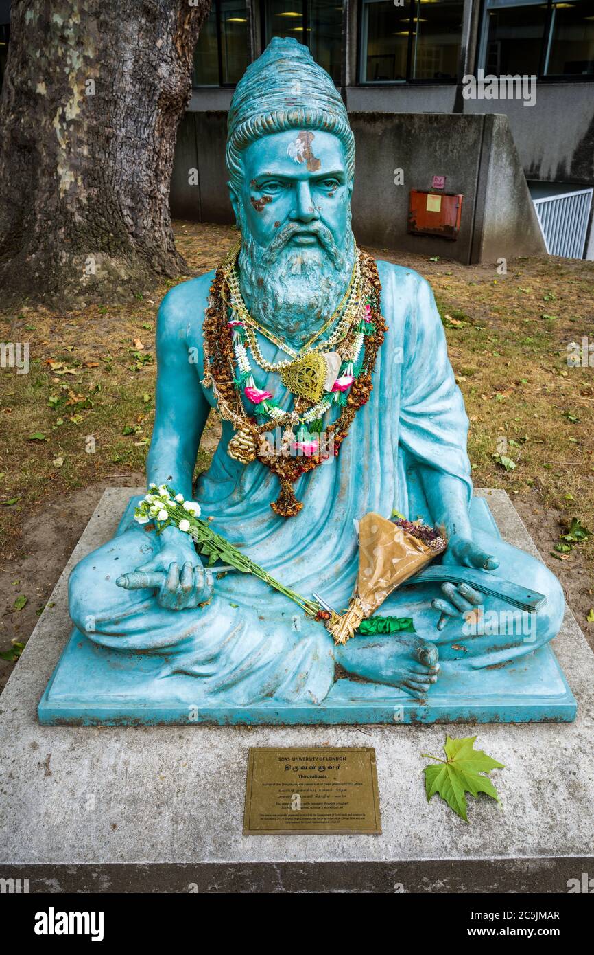 Thiruvalluvar statue soas Fotos und Bildmaterial in hoher Auflösung