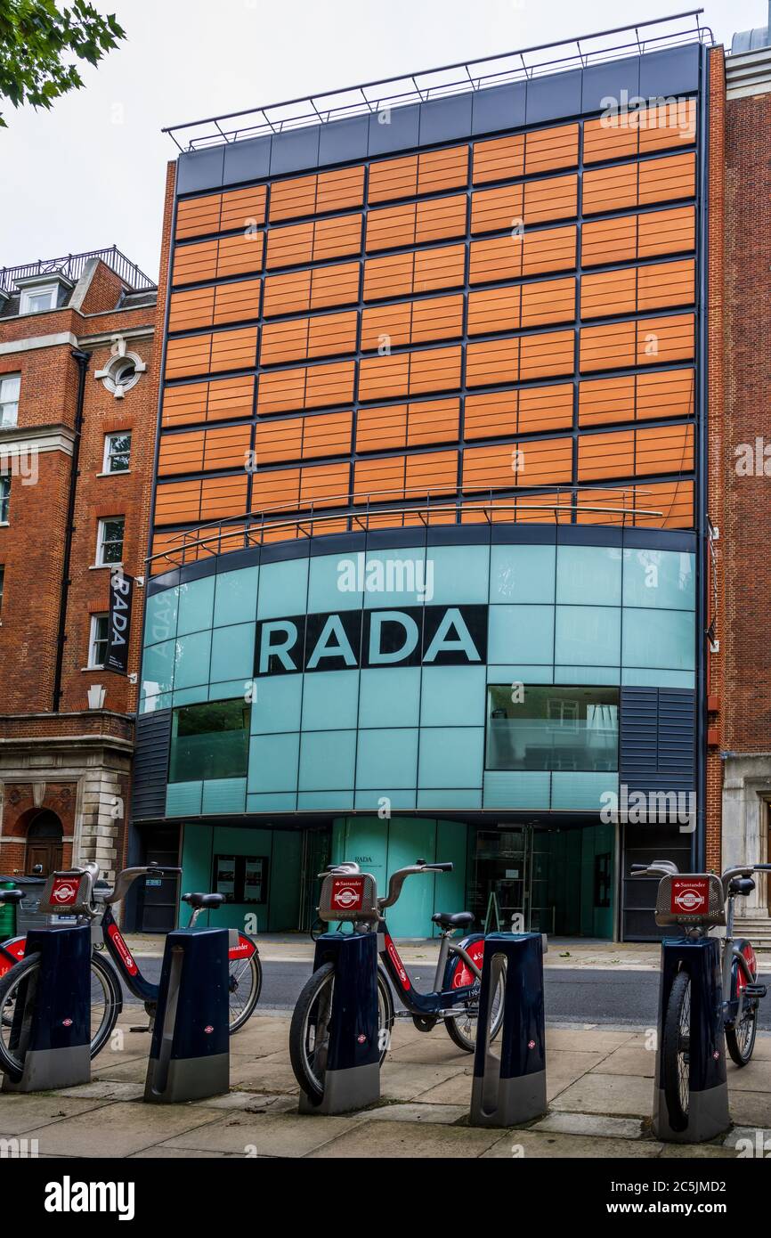 Rada London - The Royal Academy of Dramatic Art (RADA) Theatre on Malet Street in Central London. Architekten Avery Associates 2001. Stockfoto