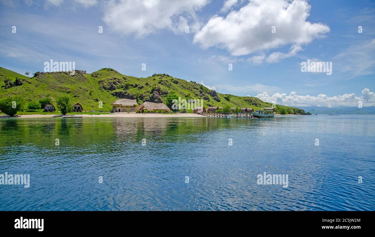 Schönheit in der Nähe der Insel Papua. Kleinere Sunda-Inseln. Indonesien Stockfoto