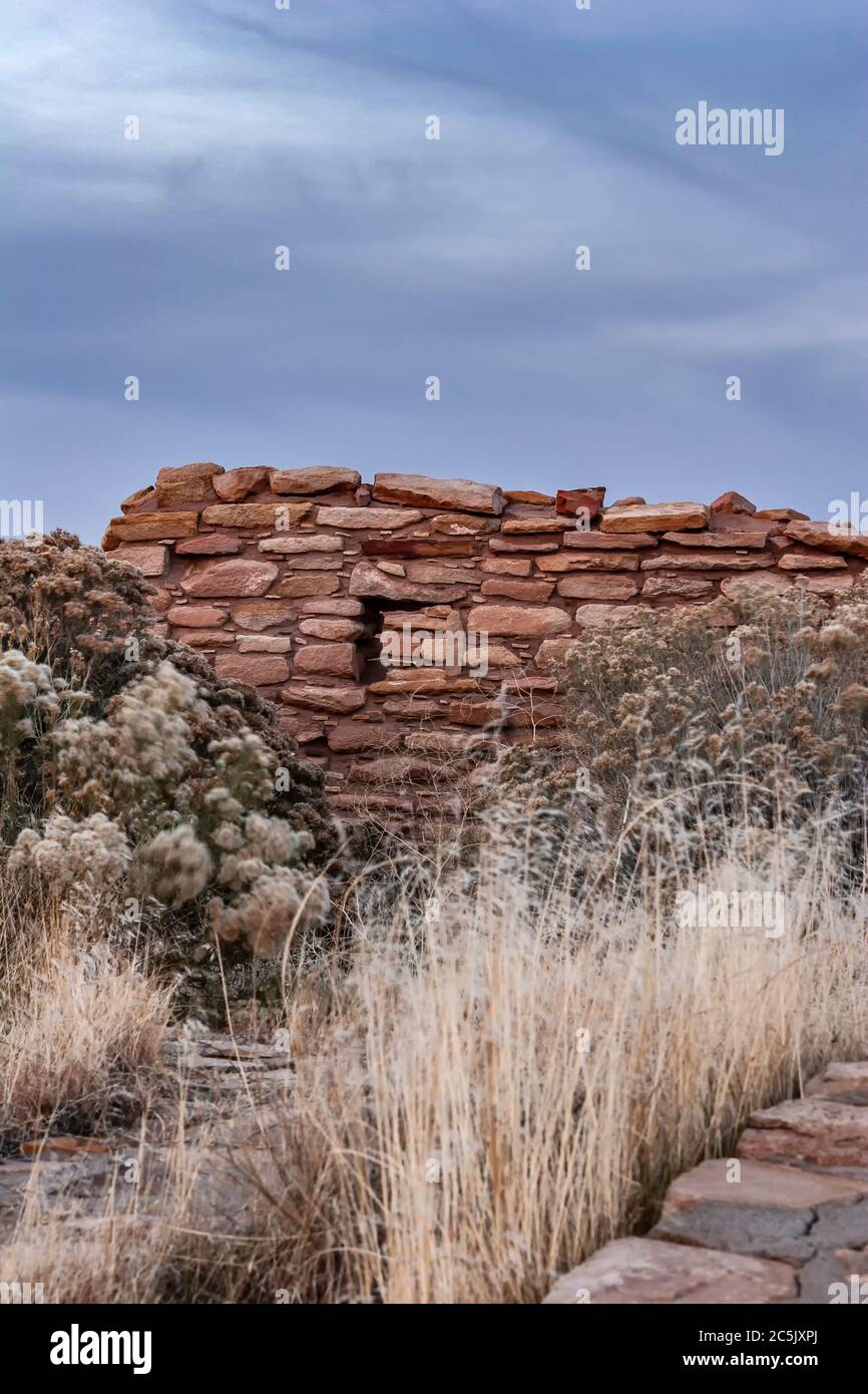 Lowry-Pueblo-Ruinen, Schluchten der alten National Monument, Colorado USA Stockfoto