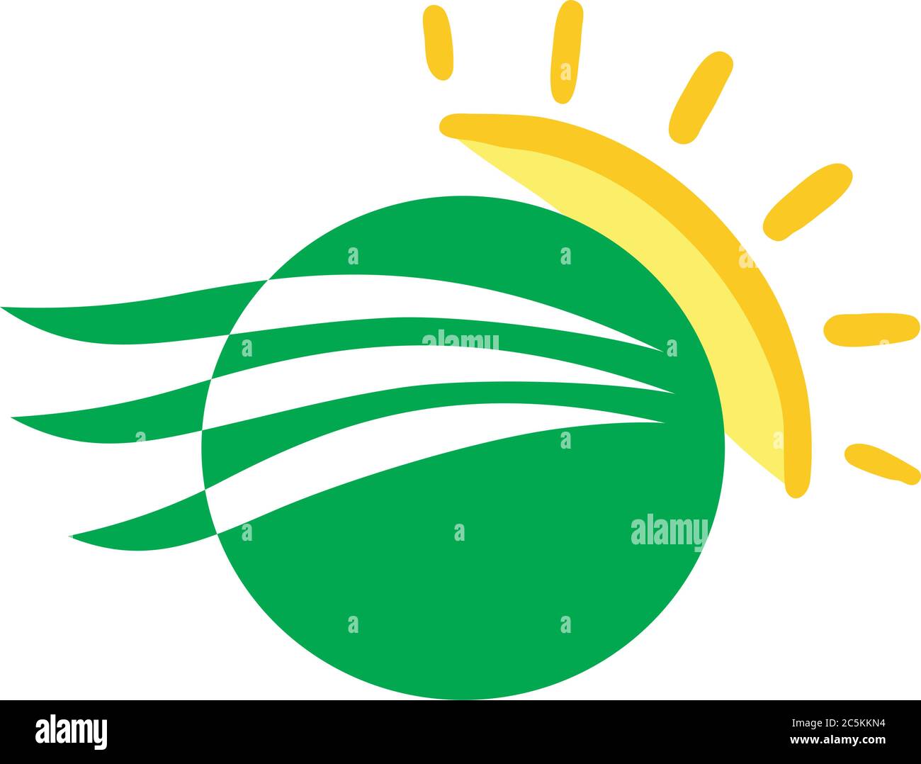 Heißer Sommer Stock Vektor