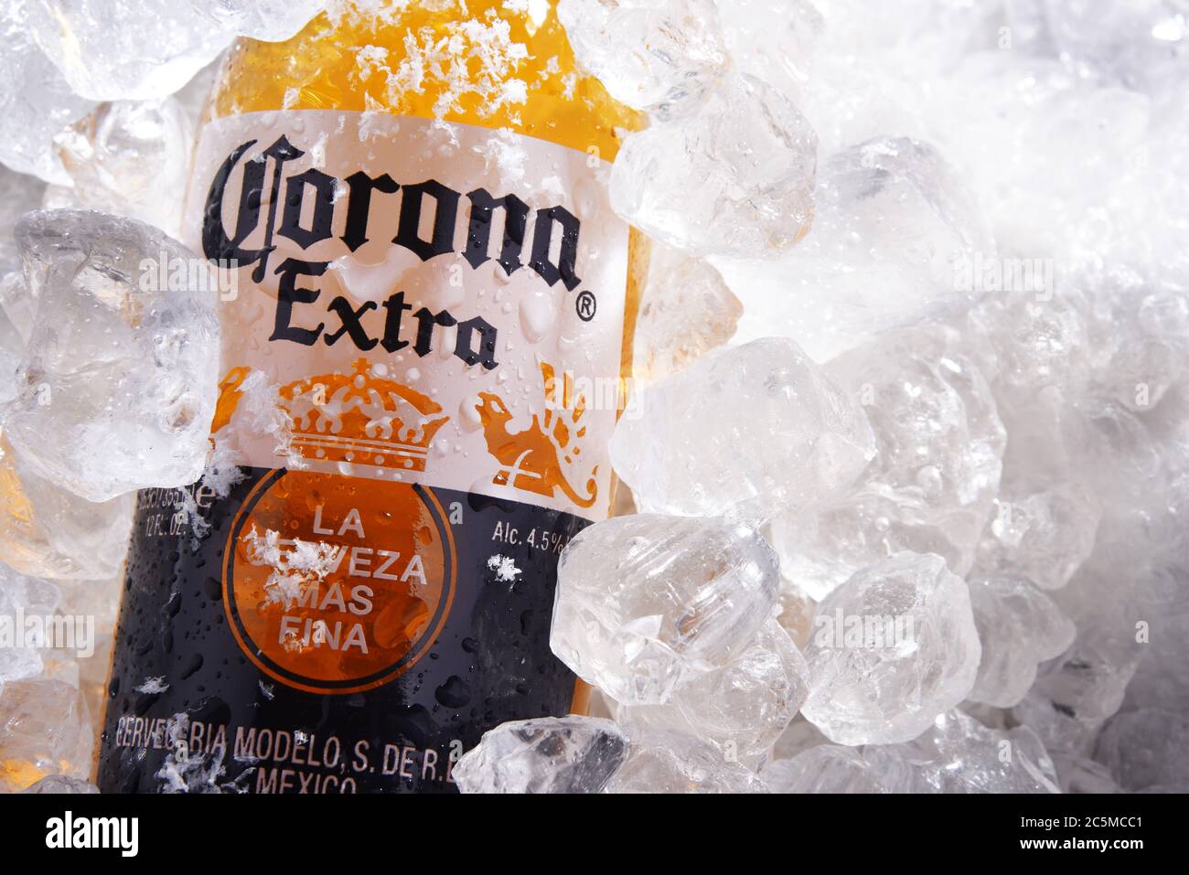 Logo De La Bière Corona Extra Image stock éditorial