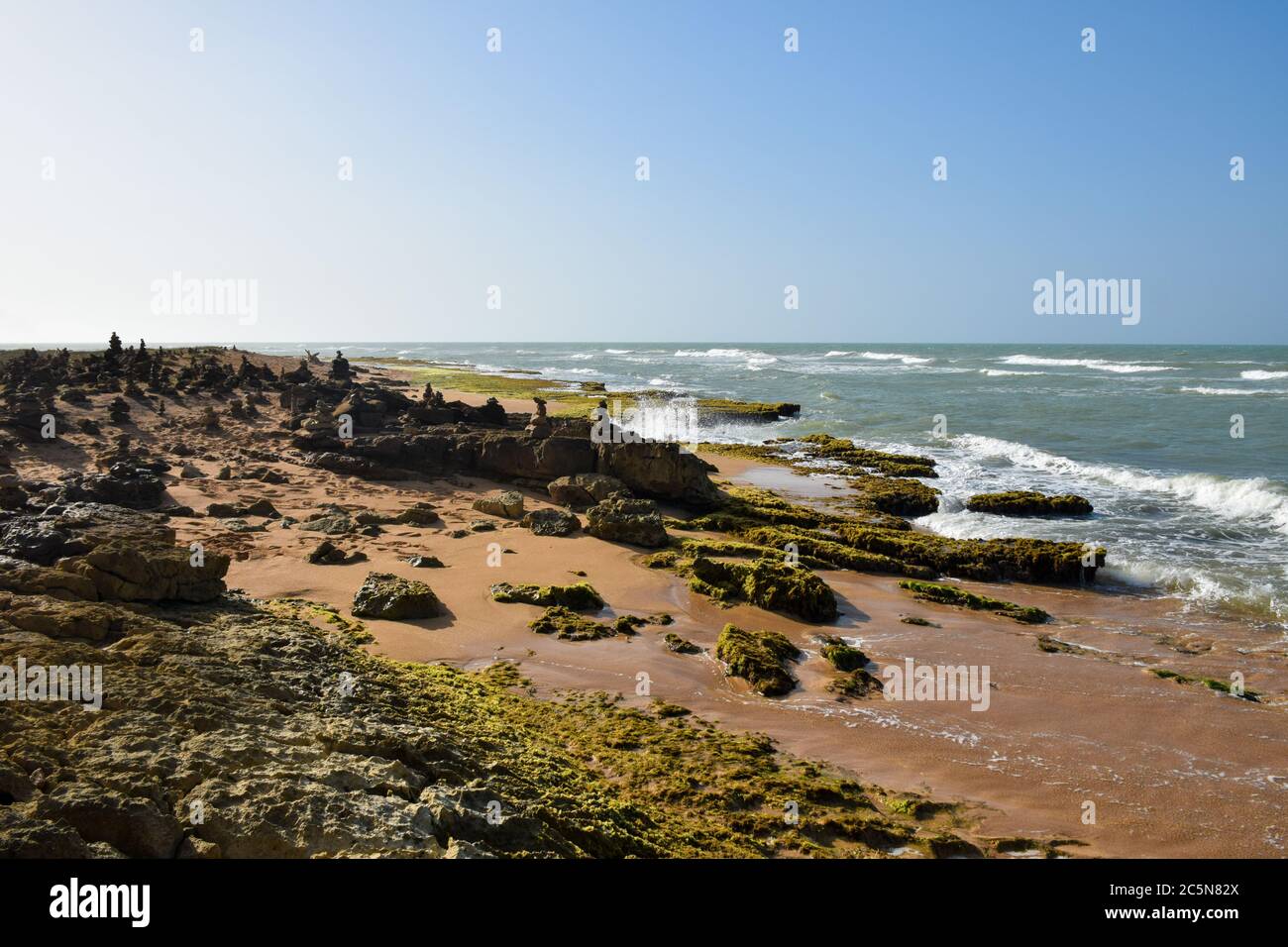 Punta Gallinas, La Guajira, Kolumbien Stockfoto
