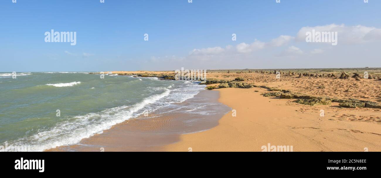 Punta Gallinas, La Guajira, Kolumbien Stockfoto