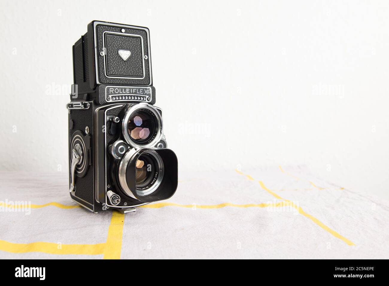 Historische Fotokamera Stockfoto