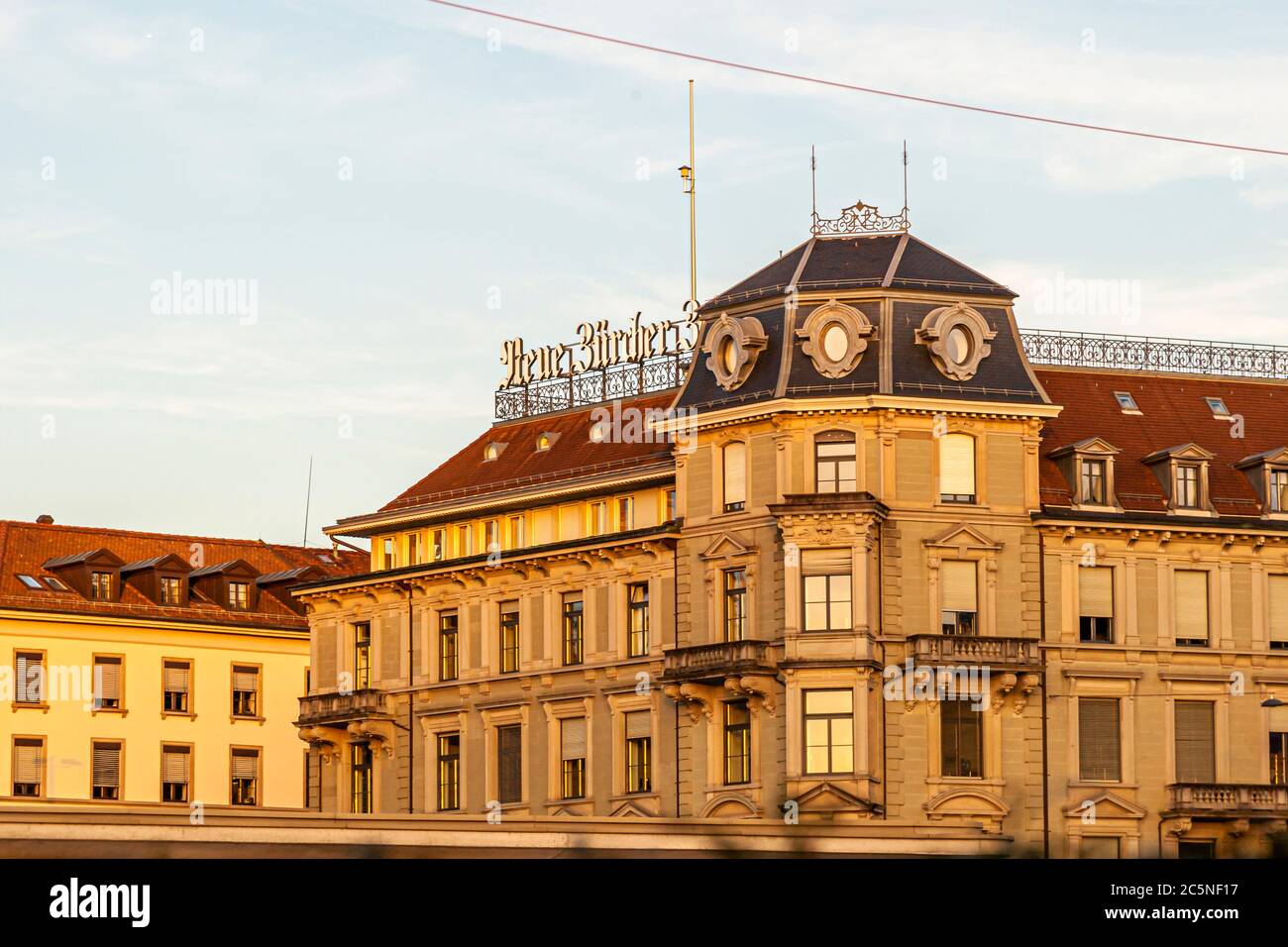 Stadtbild von Zürich, Schweiz Stockfoto