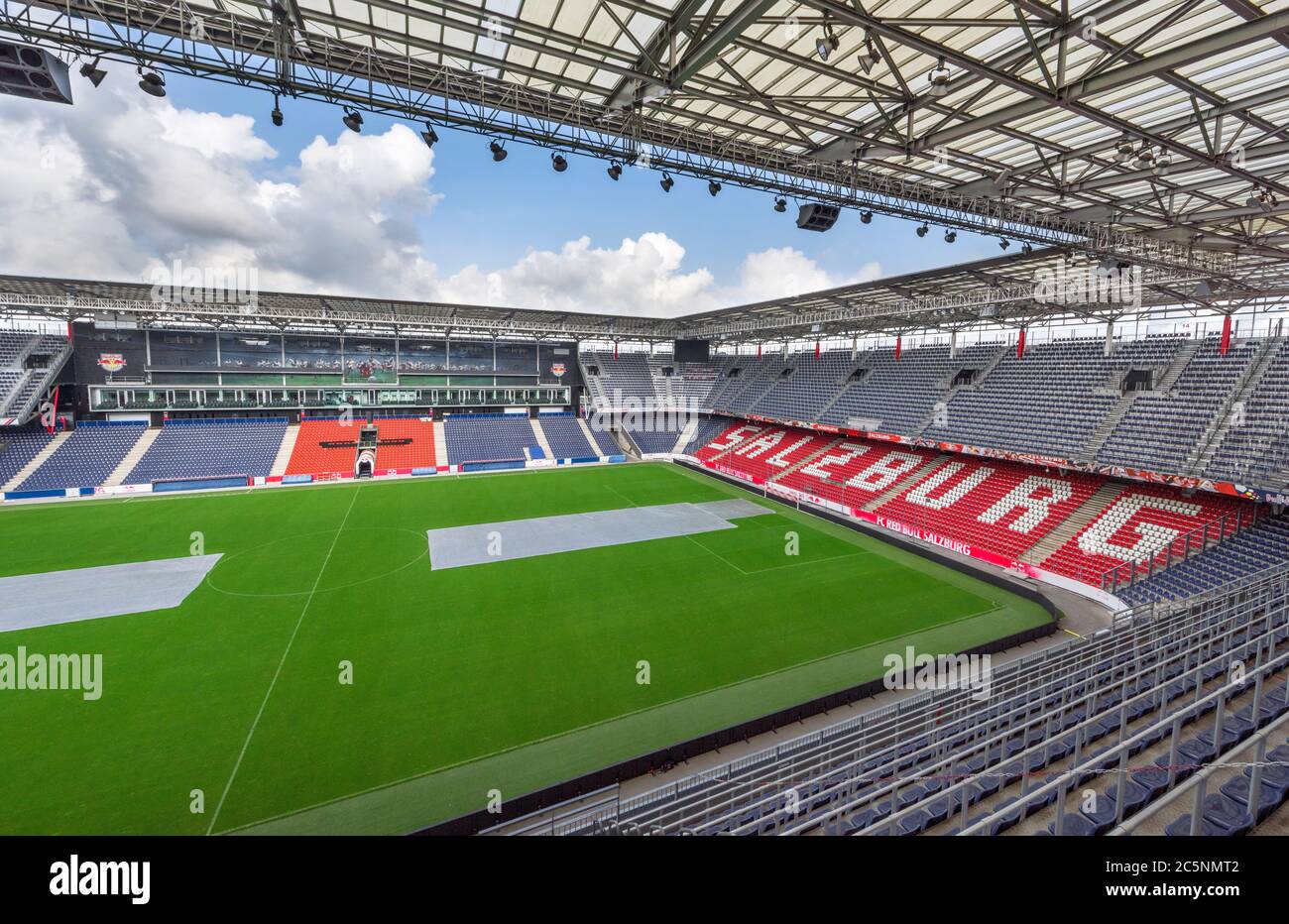 Red Bulls Arena, Salzburg Stockfoto