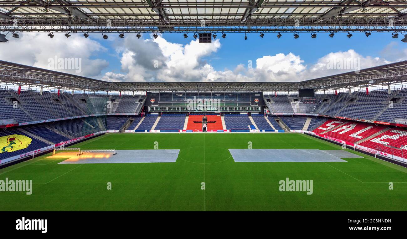 Red Bulls Arena, Salzburg Stockfoto