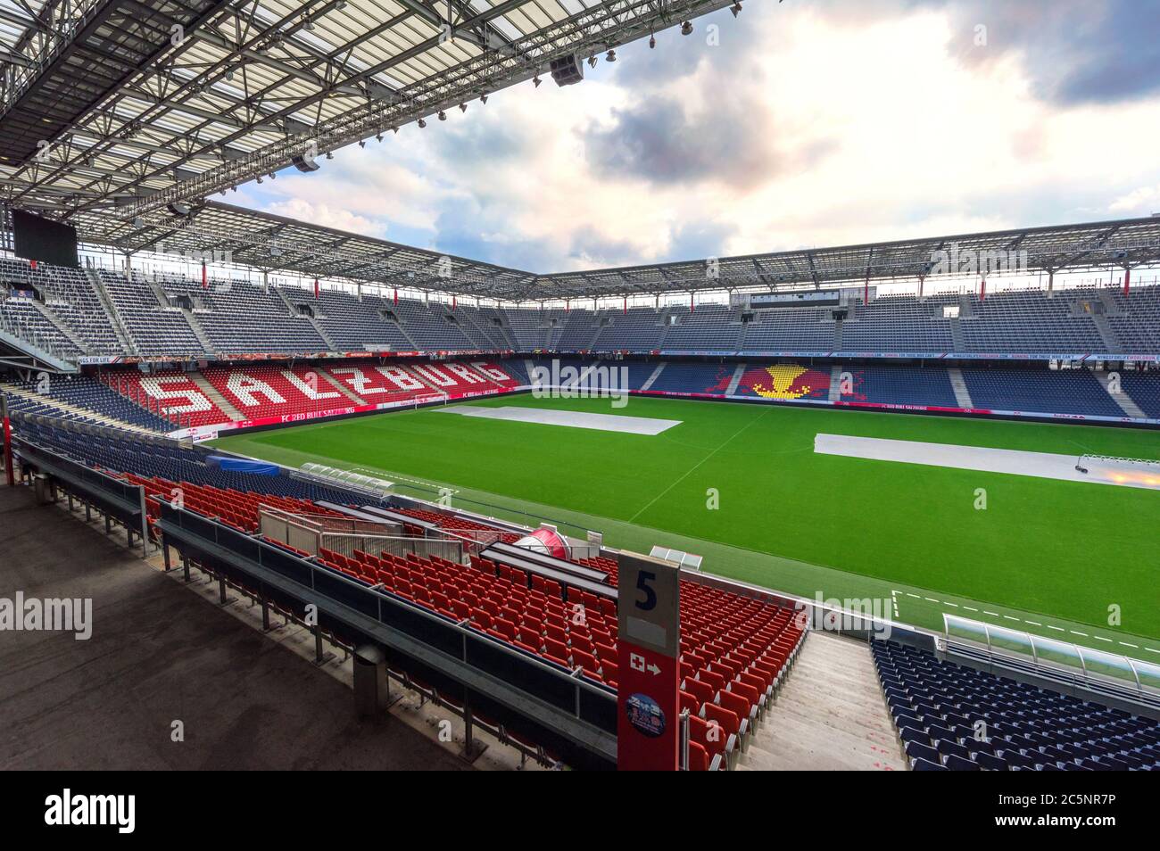 Red Bulls Arena, Salzburg Stockfoto