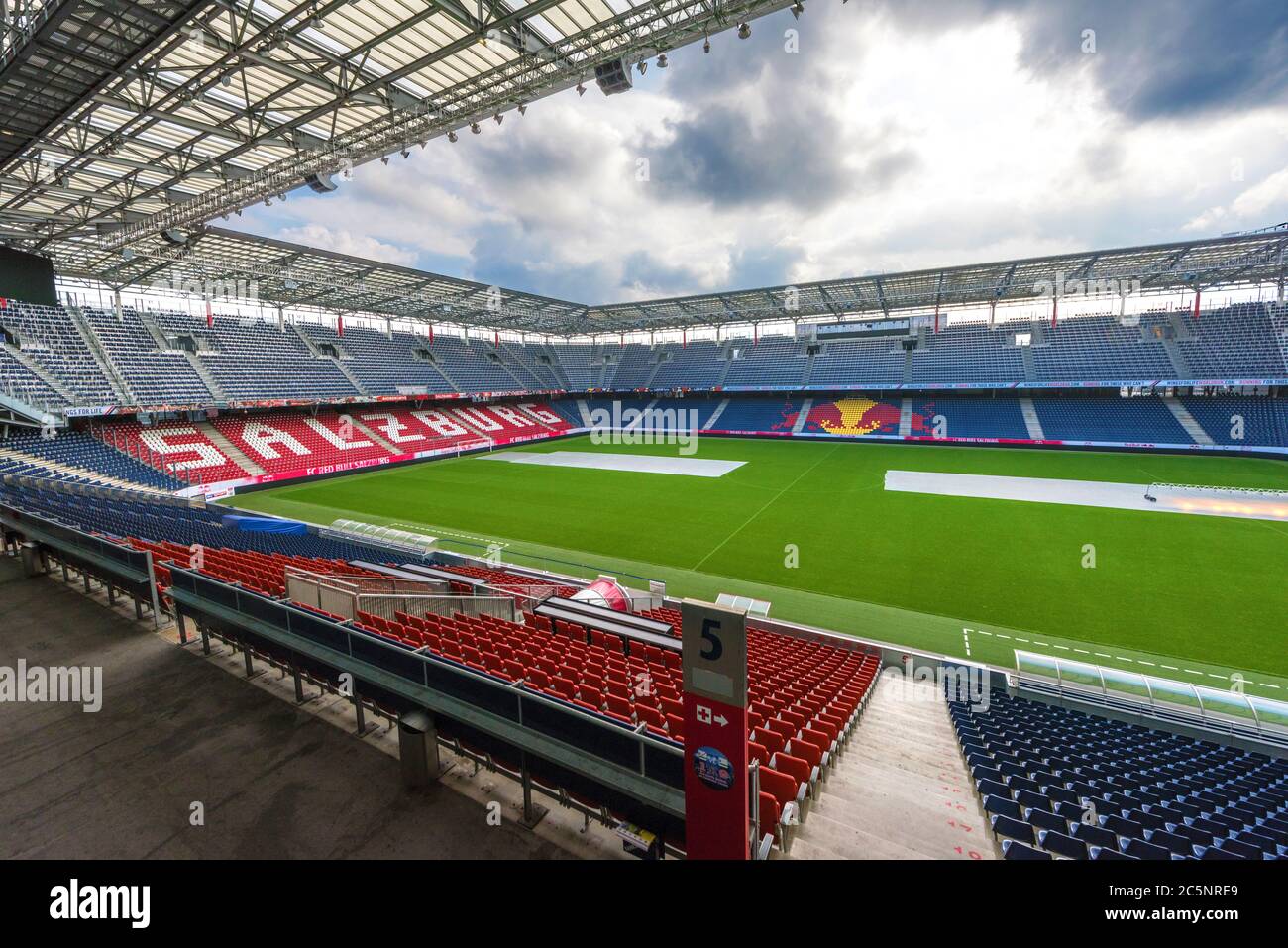 Red Bulls Arena, Salzburg Stockfoto