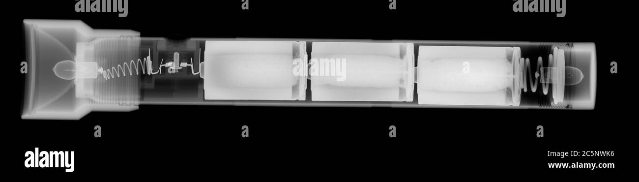 Taschenlampe, X-Ray. Stockfoto