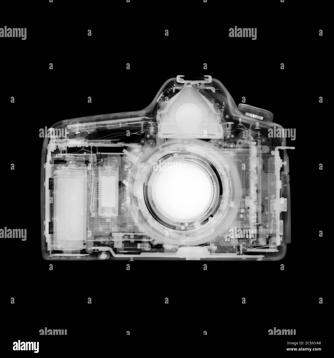 Digitale Spiegelreflexkamera, Röntgen. Stockfoto