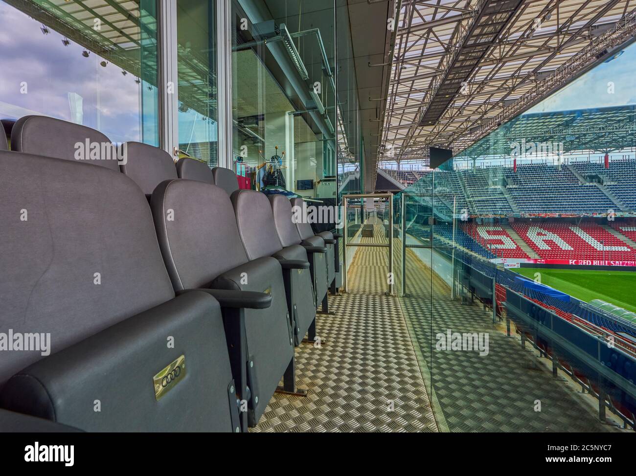 Red Bulls Arena, Salzburg Stockfoto