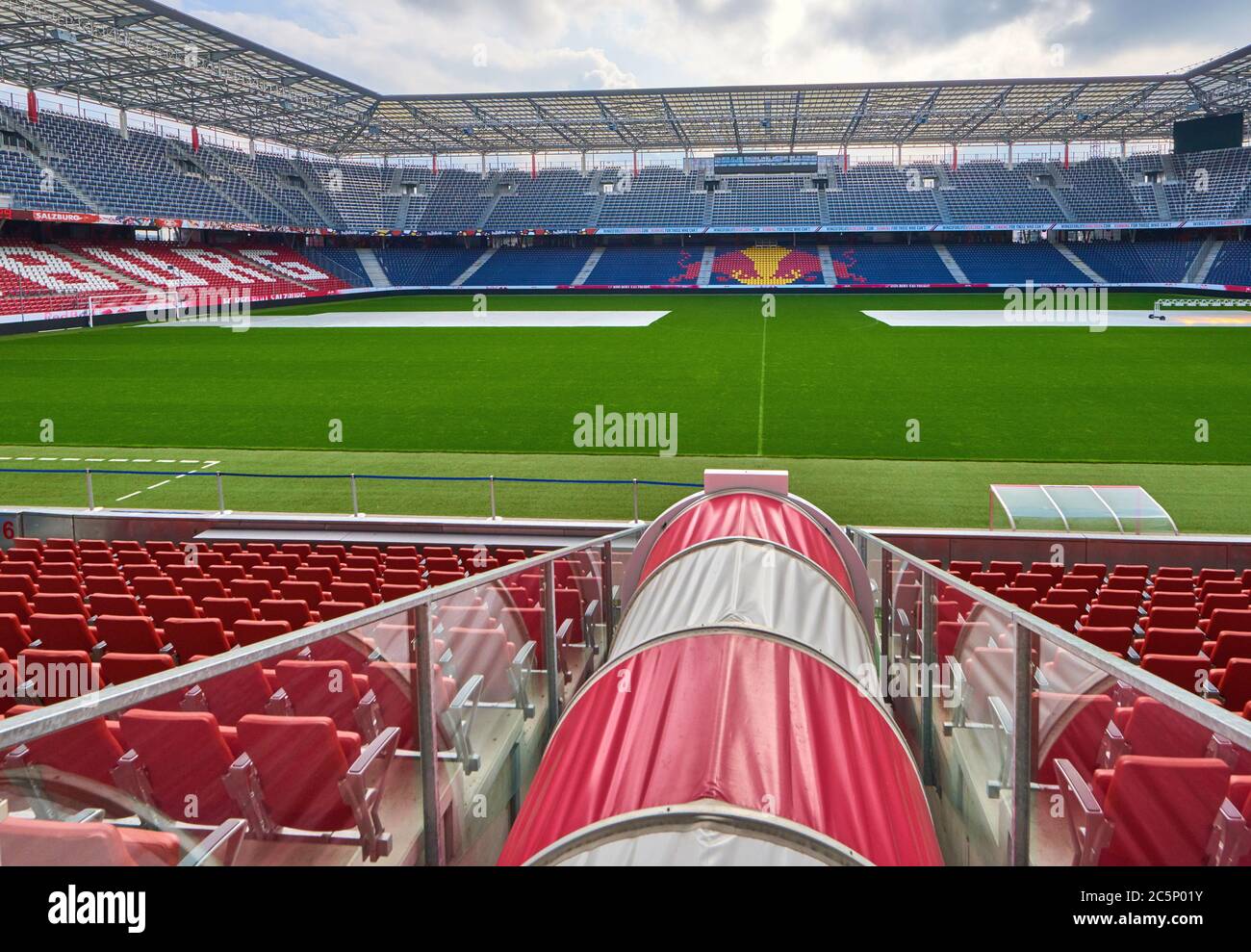 Red Bulls Arena, Salzburg Stockfoto