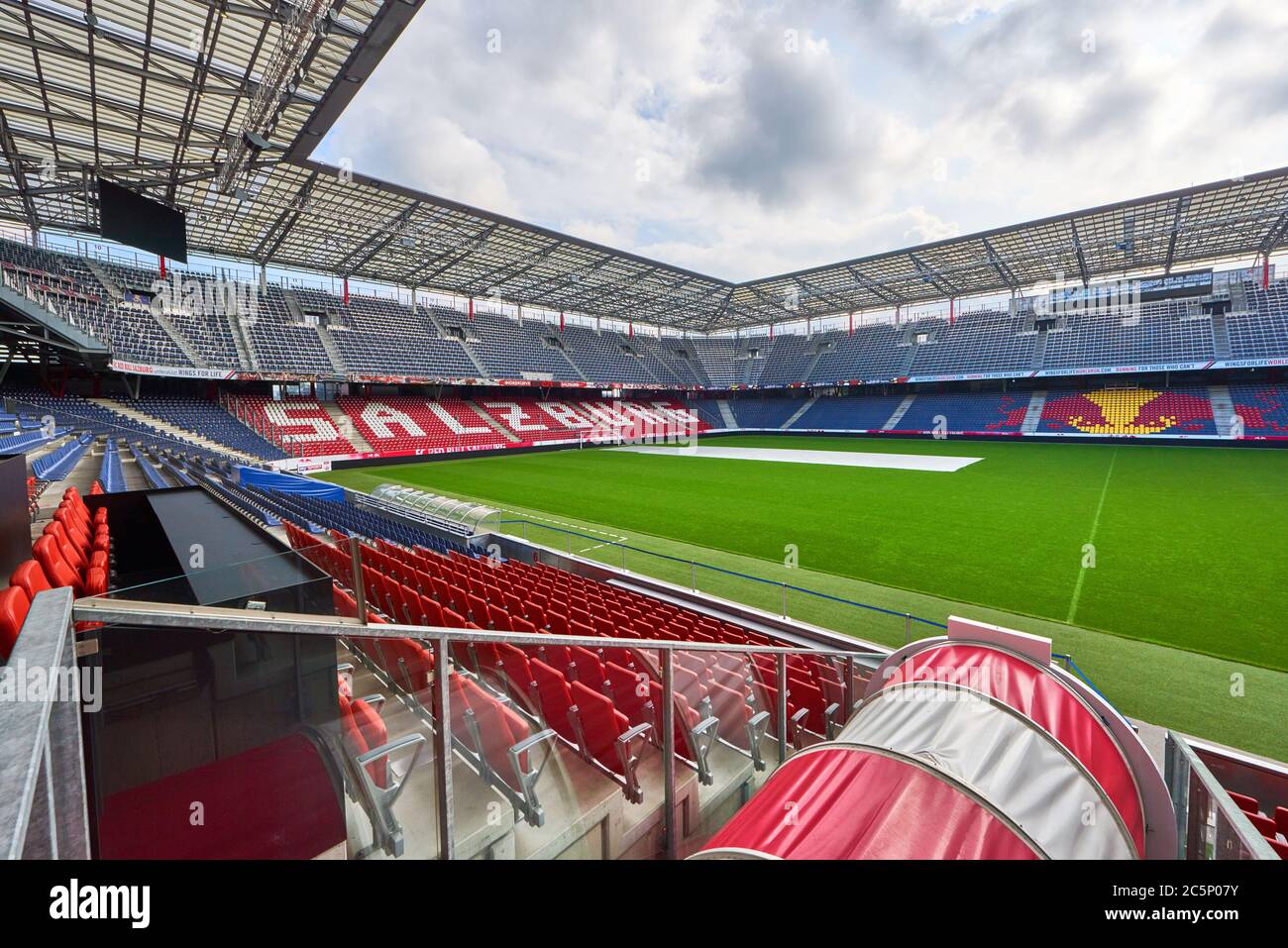 Red Bulls Arena, Salzburg Stockfoto