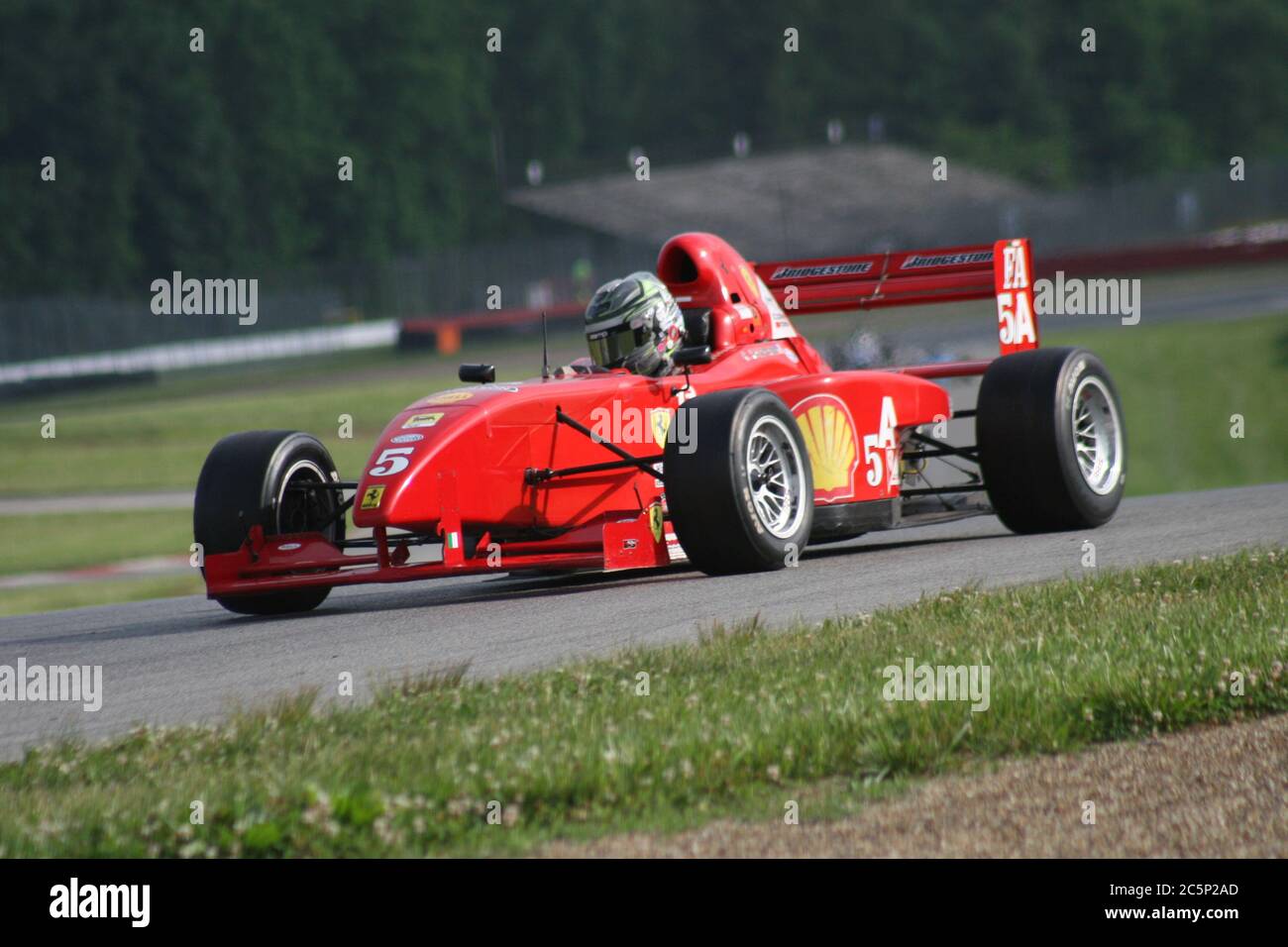 Biegen Sie an der Mid-Ohio Sports Car Course SVRA 2020 zwei ab Stockfoto