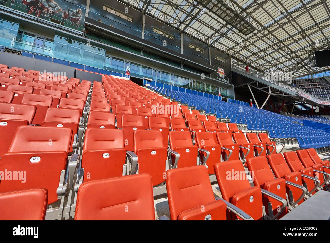 Red Bulls Arena, Salzburg Stockfoto
