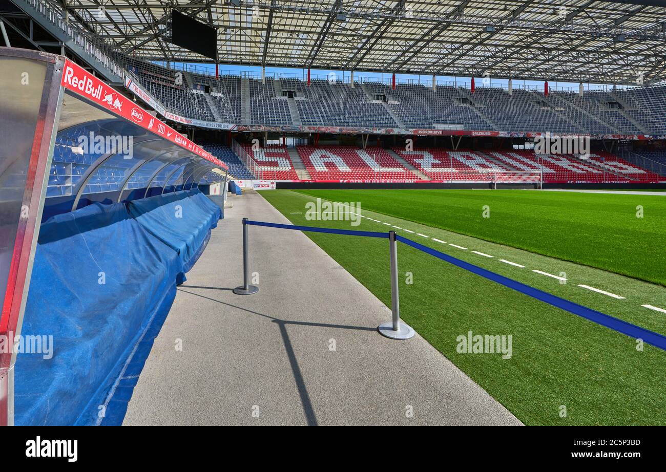 Red Bulls Arena, Salzburg Stockfoto
