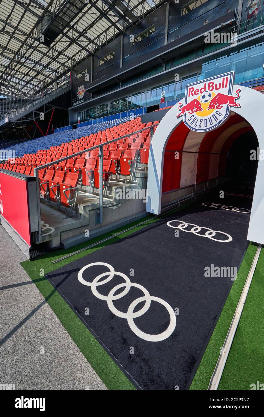 Red Bulls Arena, Salzburg Stockfoto