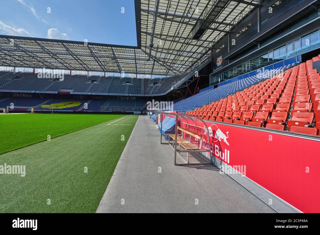Red Bulls Arena, Salzburg Stockfoto
