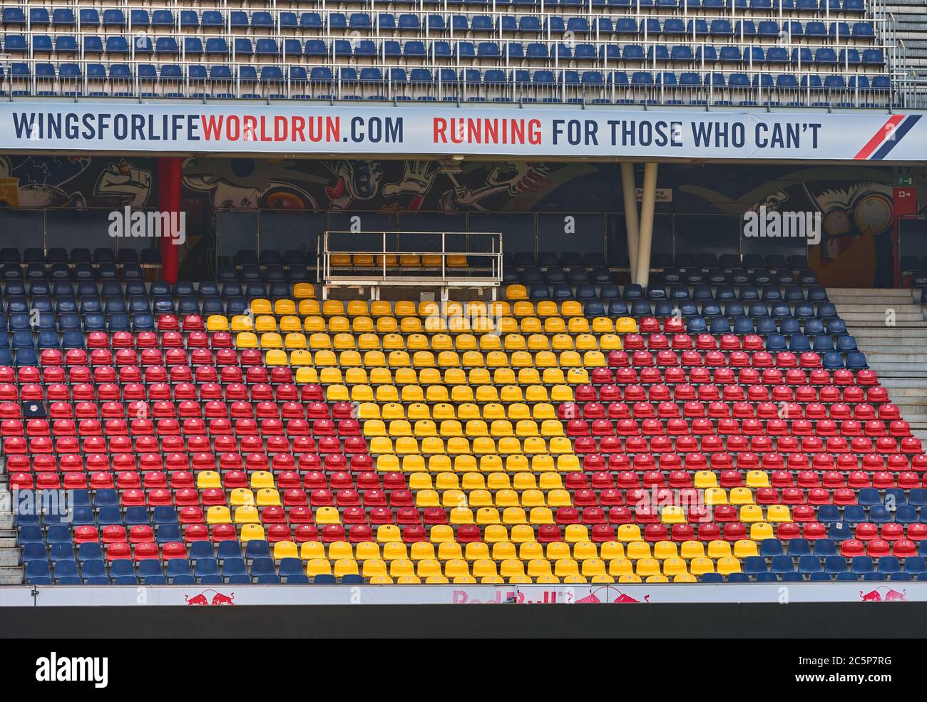 Red Bulls Arena, Salzburg Stockfoto
