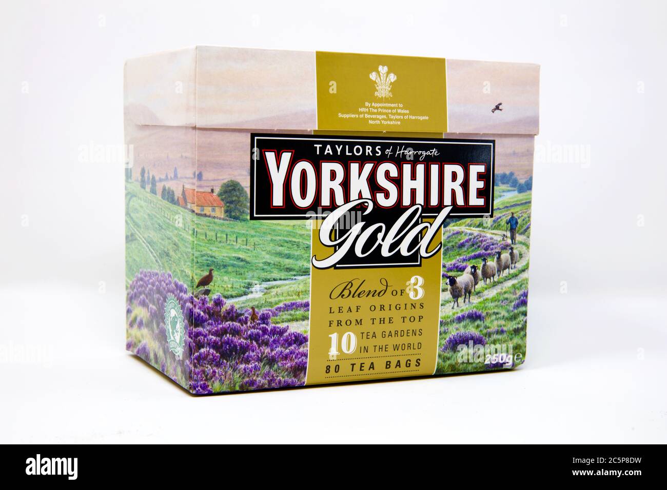 Yorkshire Gold Teebeutel Stockfoto