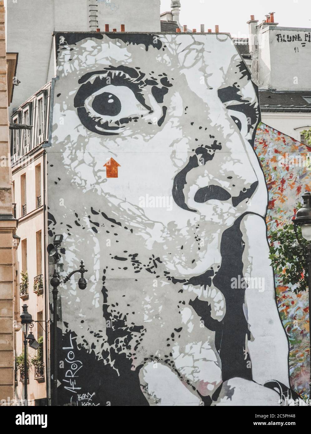 Salvador Dali Graffiti Stockfotos Und Bilder Kaufen Alamy