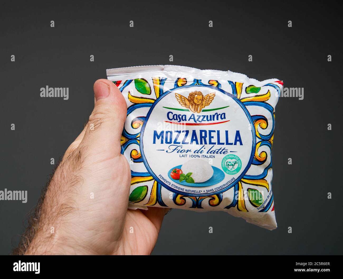 Pizza Mozzarella Fior Di Latte Stockfotos Und Bilder Kaufen Alamy