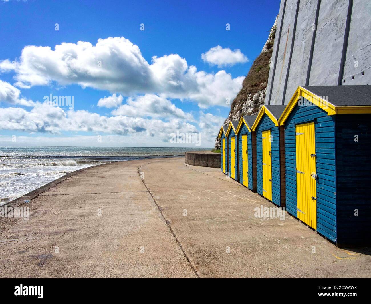 Broadstairs Viking Bay Beach am Super Sunday nach Corona-Virus Lockdown 7/2020 Stockfoto