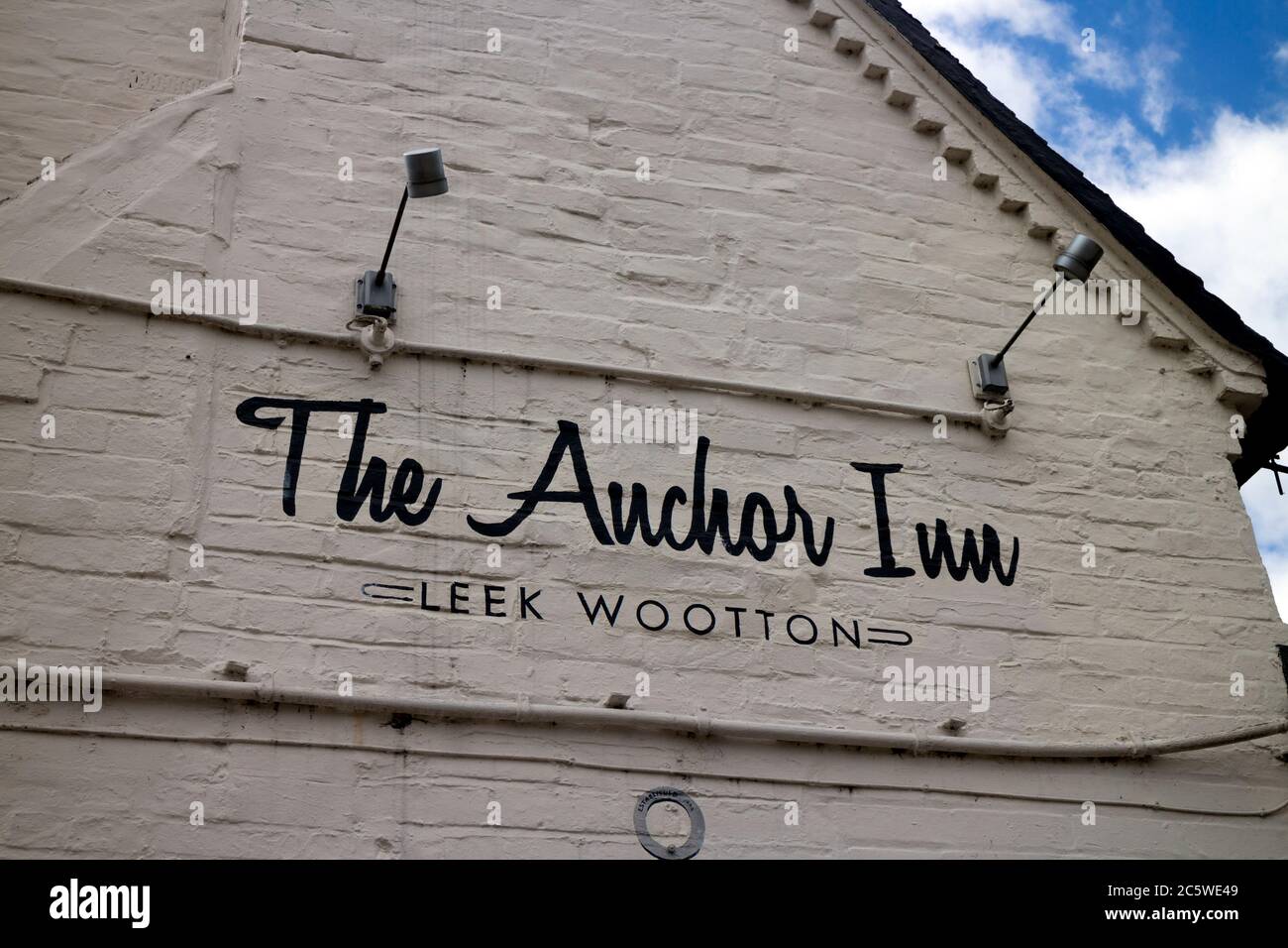 The Anchor Inn, Leek Wootton, Warwickshire, England, Großbritannien Stockfoto