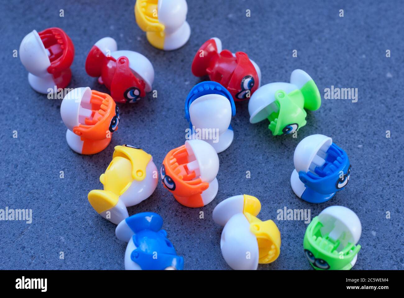 Angelspiel Kinderspielzeug. Stockfoto