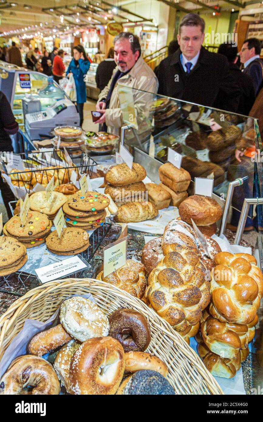 New York City, NYC NY Manhattan, Midtown, 42nd Street, Grand Central Station, Bahnhof, Grand Central Market, Shopping Shopper Shopper Shop Shops Mark Stockfoto