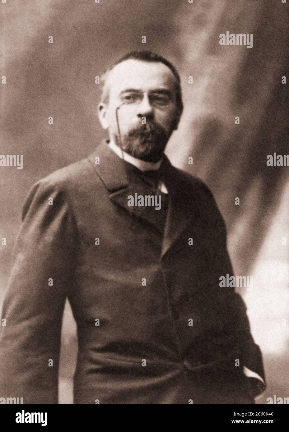 Louis Charles Bonaventure Alfred Bruneau (1857 – 1934) war ein französischer Komponist französischer Dirigent, Musikkritiker und Kunstkritiker. Er spielte eine Schlüsselrolle in Th Stockfoto