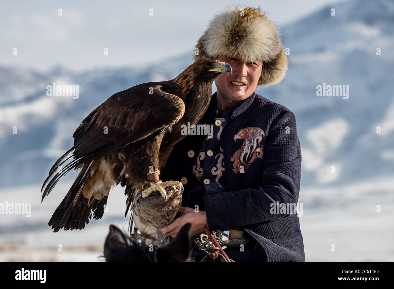 Szenen aus dem Jiachy Jurte Camp an der Südküste von Issyk Kol in Kirgisistan. Stockfoto