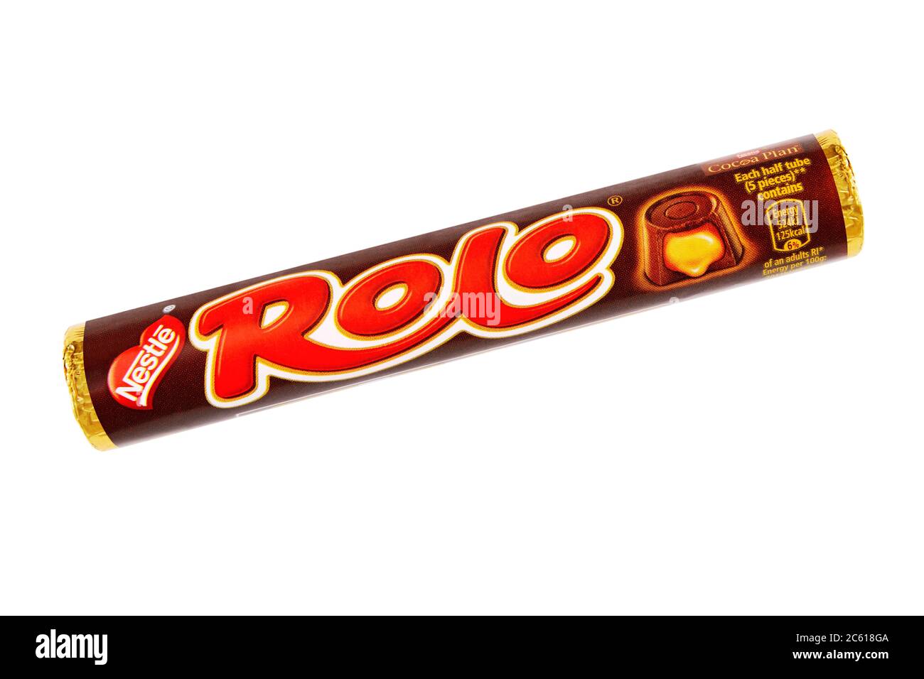 Rolo Chocolate Bar, Großbritannien Stockfoto