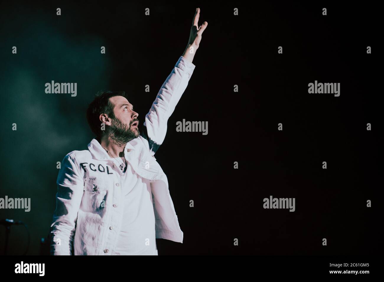 Mailand Italien 3 November 2017 Kasabian Sergio Pizzorno Tom Meighan live im Mediolanum Forum © Giulia Manfieri / Alamy Stockfoto