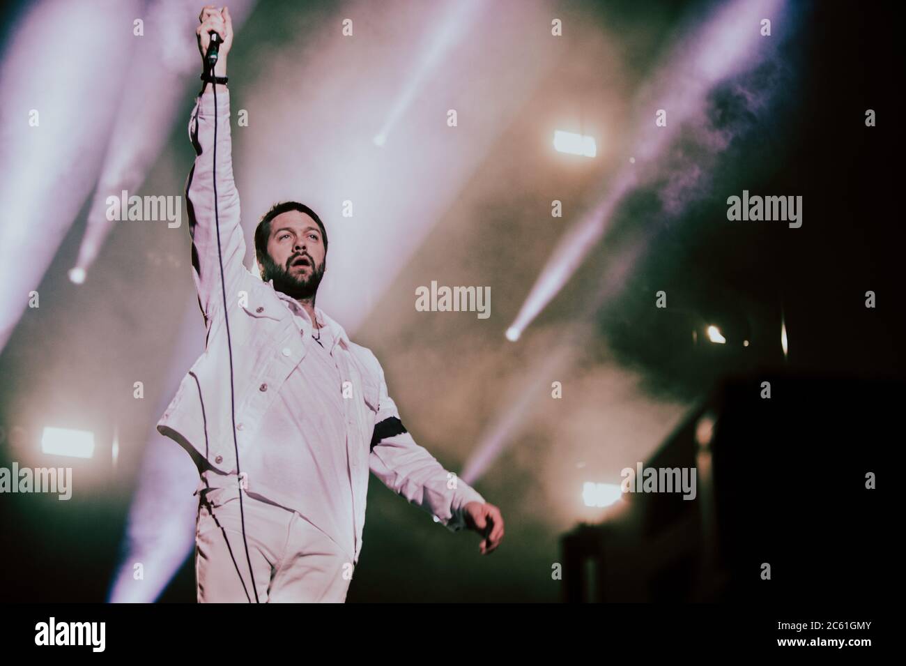 Mailand Italien 3 November 2017 Kasabian Sergio Pizzorno Tom Meighan live im Mediolanum Forum © Giulia Manfieri / Alamy Stockfoto
