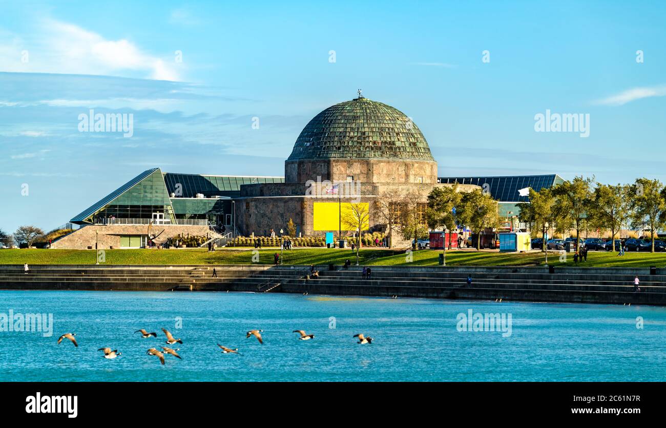 Das Adler Planetarium in Chicago, USA Stockfoto