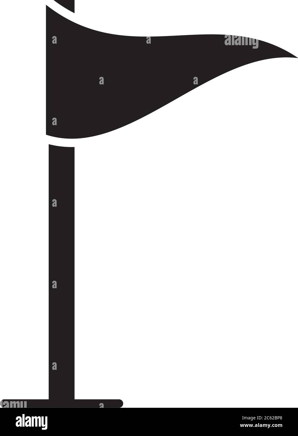 american Football Flagge Spiel Sport professionelle und Freizeit Silhouette Design Symbol Vektor Illustration Stock Vektor