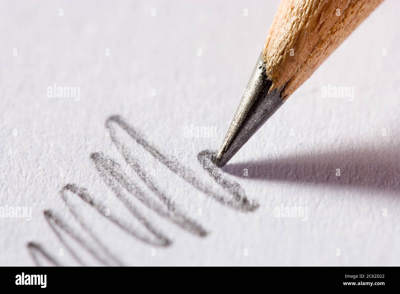 Bleistift, Nahaufnahme Stockfoto