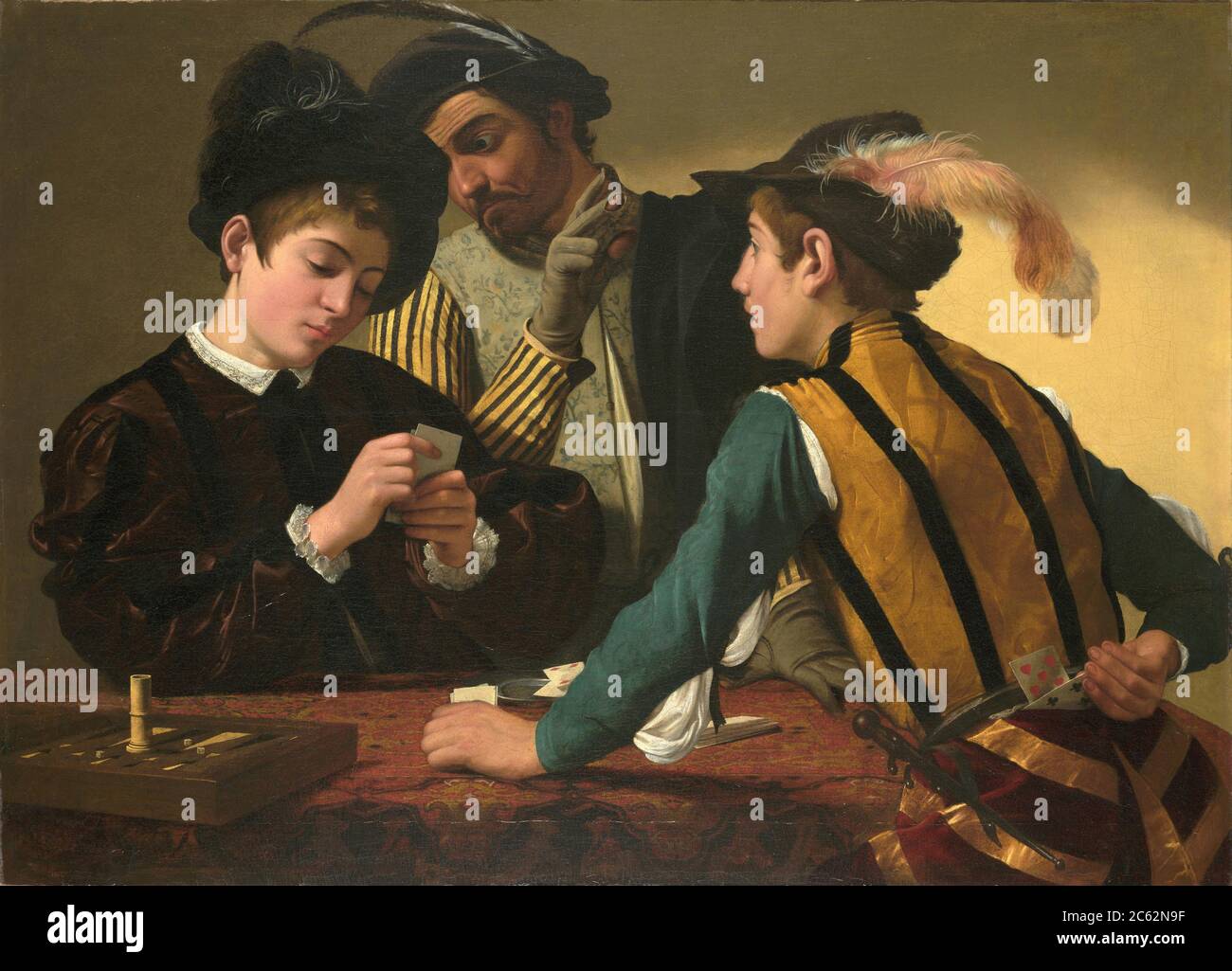Ölgemälde von berühmten alten Meister Maler Caravaggio. Stockfoto