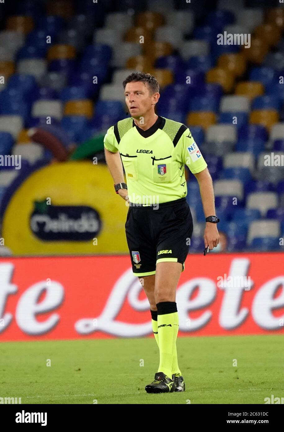 Gianluca Rocchi (Schiedsrichter) in Aktion während Spiel Serie A Tim
