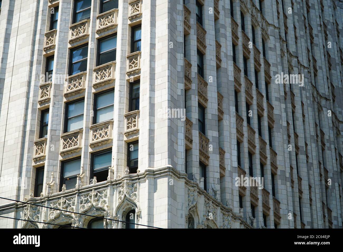 Woolworth Building Windows Stockfoto